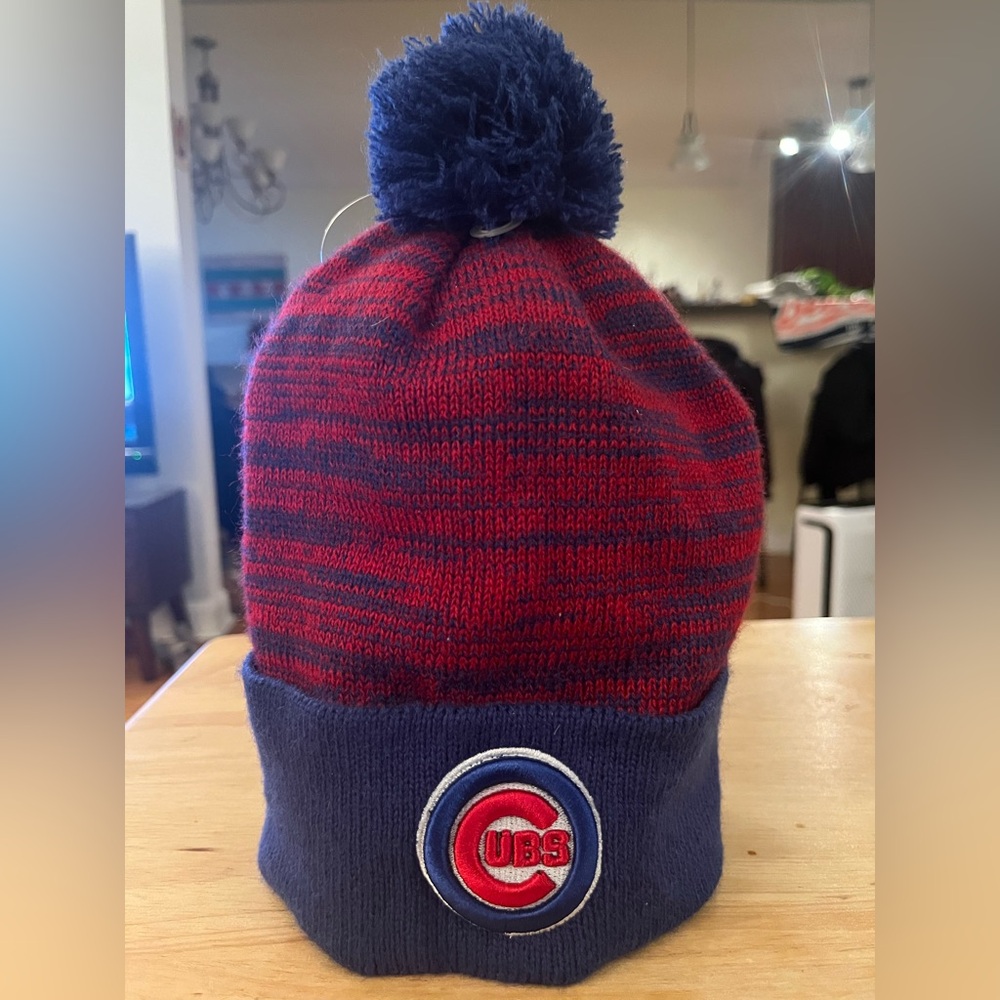 Chicago Cubs knit winter hat